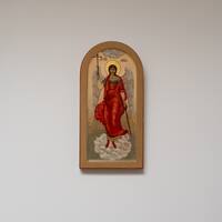 Guardian Angel on the clouds, view 1