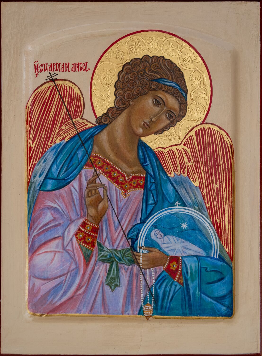 Guardian Angel with the globe