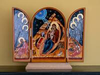 Triptych of the Nativity, view 1