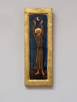 Saint Francis in adoration, view 1